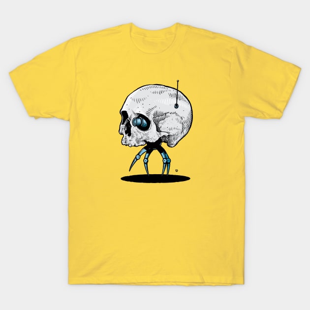 Robot skull T-Shirt by StefanAlfonso